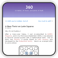 A New Twist on Latin Squares
